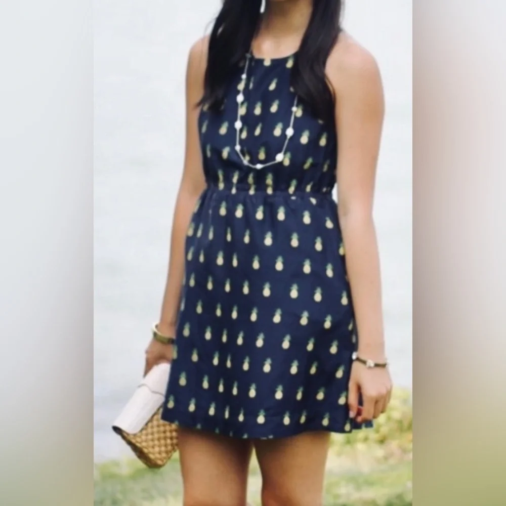 J. Crew Pineapple Dress